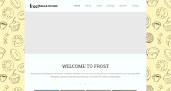 Desktop Screenshot of frostbakeryandfinefoods.com